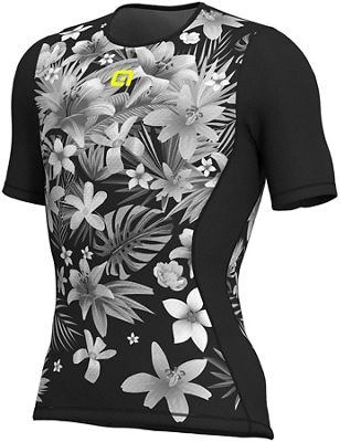 Alé Sartana Base Layer - Noir/Fluro Yellow