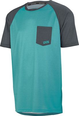 IXS Flow Jersey 2019 - Lagoon-Graphite - M