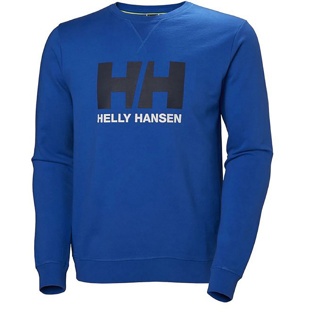 Helly Hansen Logo Crew Sweater - Marine - XL