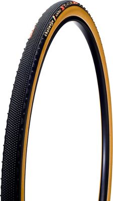 Challenge Almanzo Gravel Open Tubular Tyre - Black Tan - 700c}, Black Tan