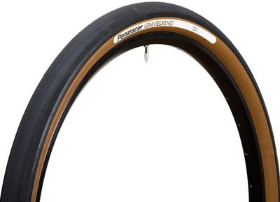 Panaracer Gravel King SK Folding Tyre - Black-Brown - 700c}, Black-Brown