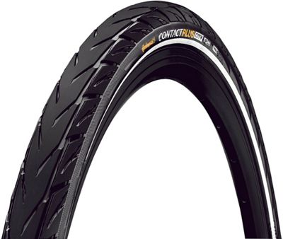 Continental Contact Plus City Touring Tyre - Black - Wire Bead, Black