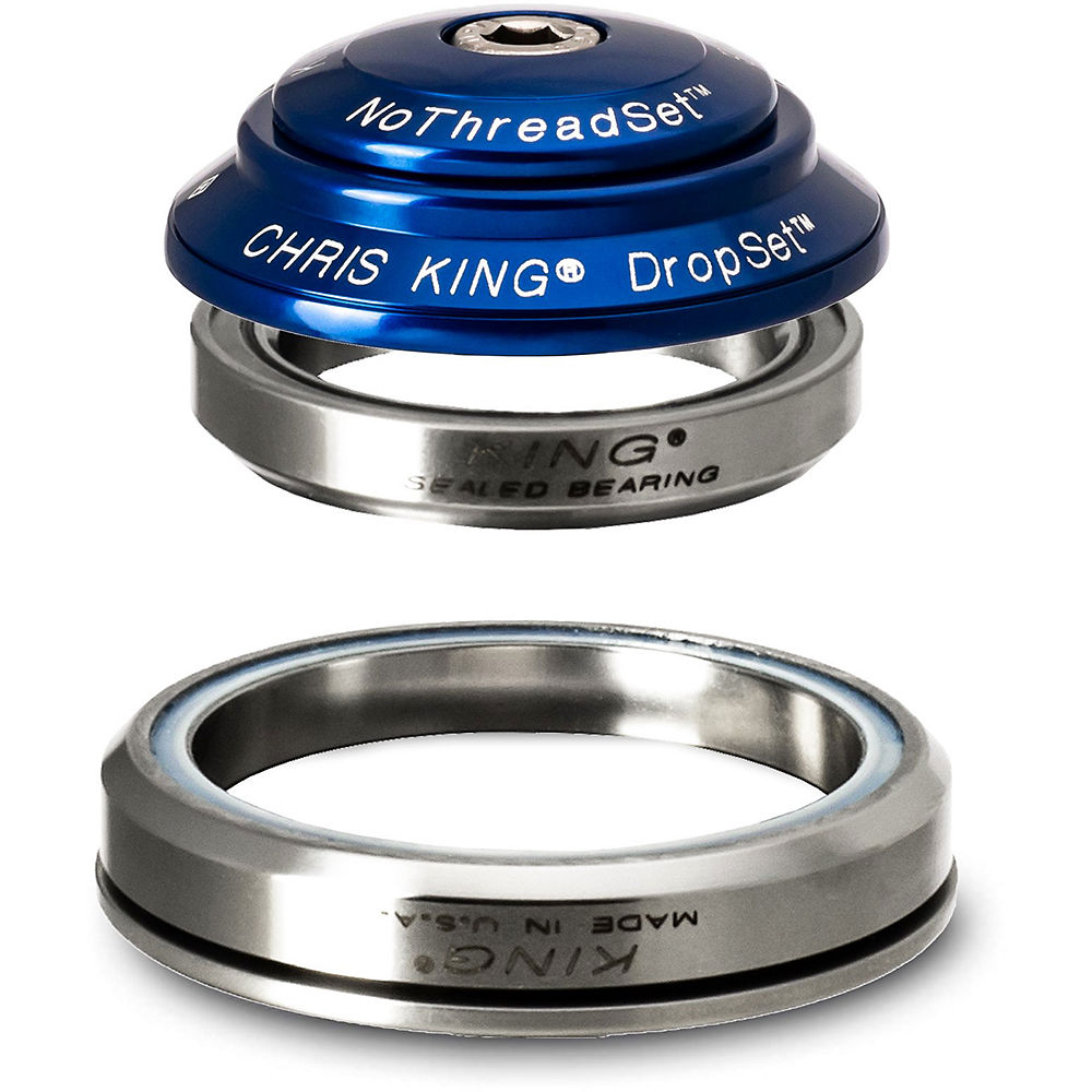 Chris King Dropset 3 Headset IS41-IS52 - Marine - 45/45 - 36/45, Marine