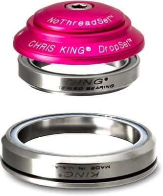 Chris King Dropset 2 Integrated Headset (IS42-IS52) - Matte Punch - 45/45 x 36}, Matte Punch