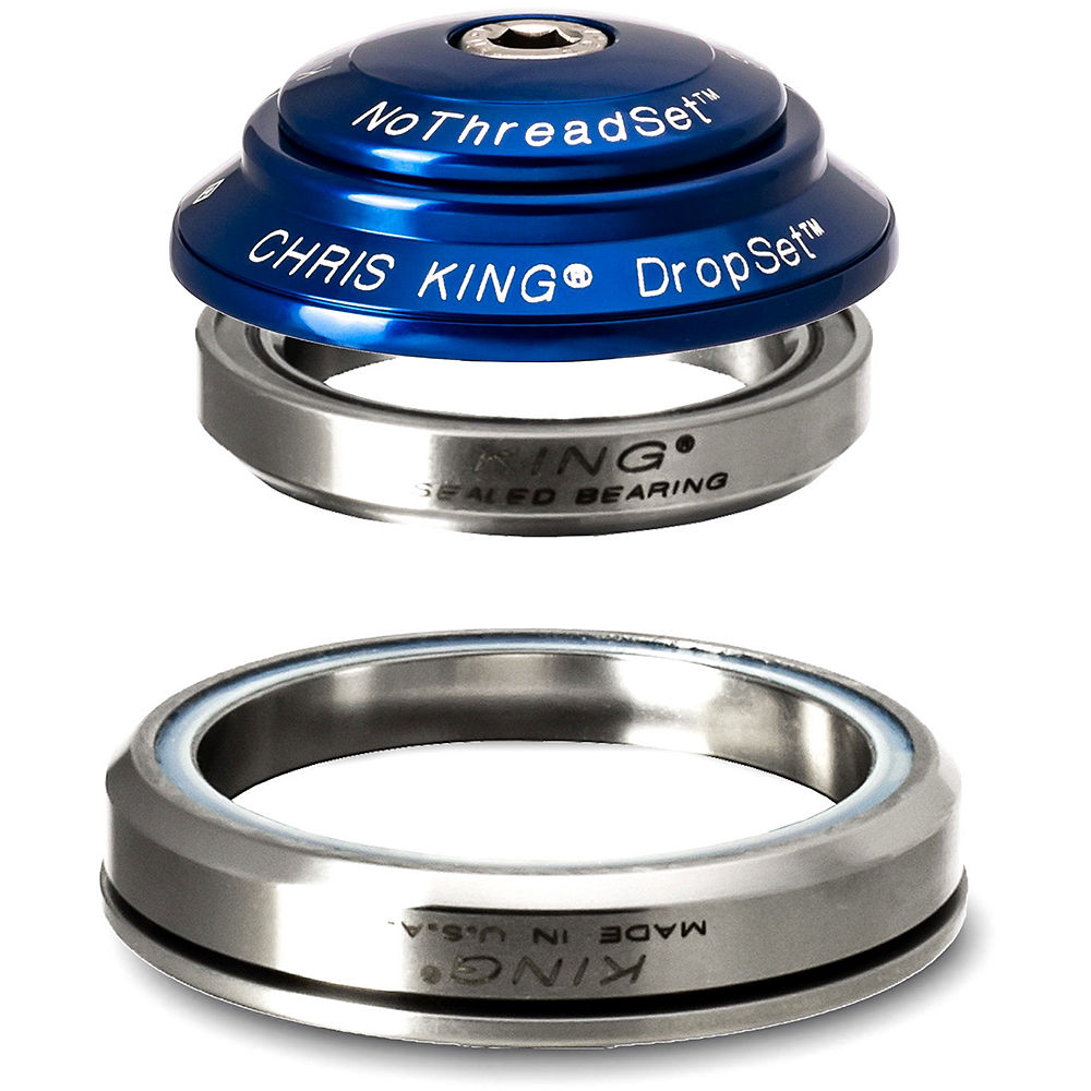 Jeu de direction Chris King Dropset 2 (IS42/IS52) - Marine - 45/45 x 36, Marine