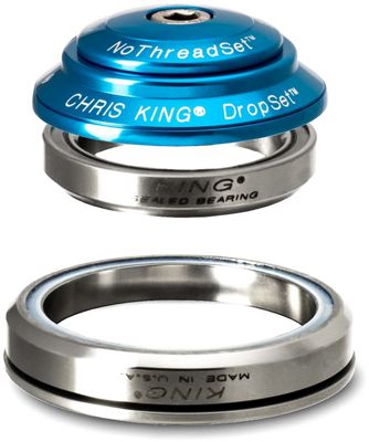 Jeu de direction Chris King Dropset 2 (IS42/IS52) - Turquoise - 45/45 x 36