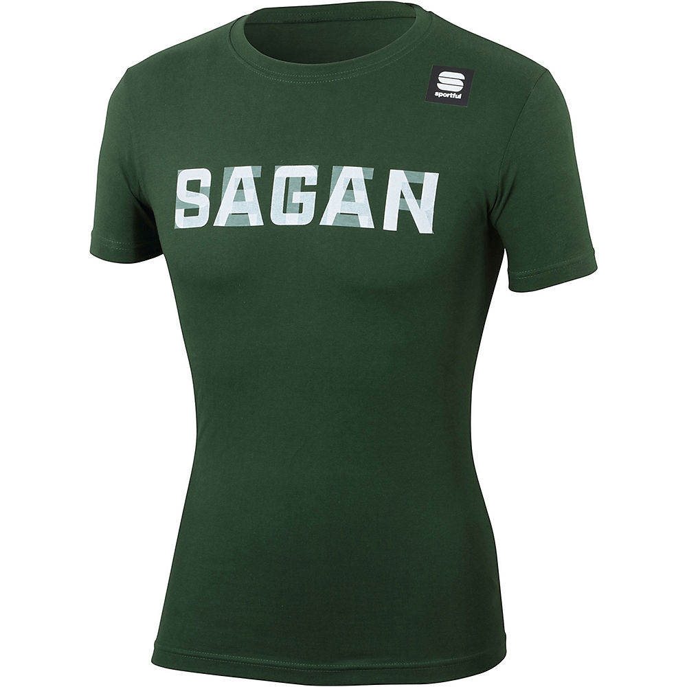 Sportful Peter Sagan Tee - Vert foncé - XXL