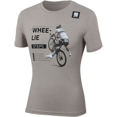 Sportful Whee-Lie Tee  - Middle Grey - XXXL, Middle Grey