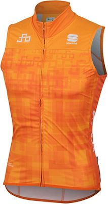 Sportful Sagan Logo BodyFit Vest Ws  - Orange SDR - M, Orange SDR