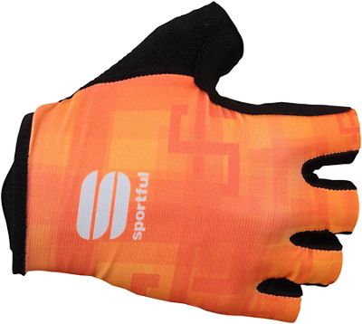 Sportful Sagan Logo Gloves  - Orange SDR - XXL, Orange SDR