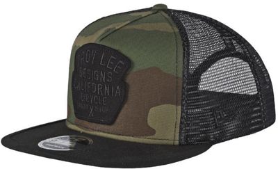 Troy Lee Designs Granger Camo Snapback Trucker Hat 2018 - militare - One Size, militare