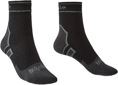 Bridgedale Storm Sock Lightweight Ankle Sock SS19 - Black - XL}, Black