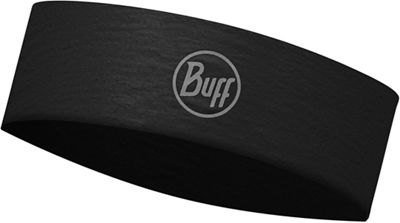 Buff Coolnet UV+ Slim Headband SS19 - Solid Black - One Size}, Solid Black