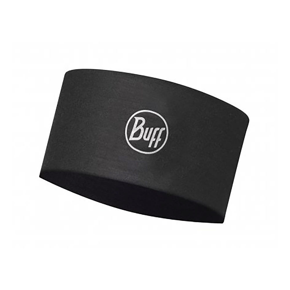 Image of Buff Coolnet UV+ Headband SS19 - Solid Black - One Size}, Solid Black