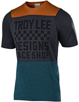 Troy Lee Designs Youth Skyline Jersey (Checker) 2019 - Bourbon-Corsair, Bourbon-Corsair
