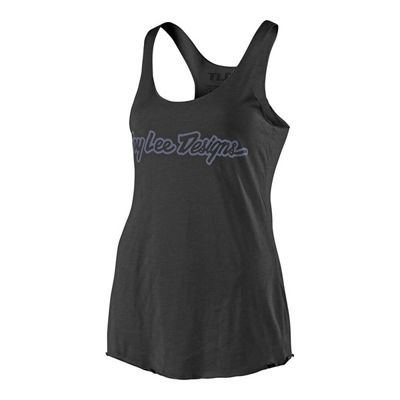Troy Lee Designs Women's Signature Tank  - Noir-Gris, Noir-Gris