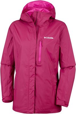 Columbia Women's Pouring Adventure II WP Jacket SS19 - Wine Berry - S}, Wine Berry