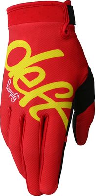 deft family Youth Eqvlnt Solid Gloves 2019 - rosso, rosso