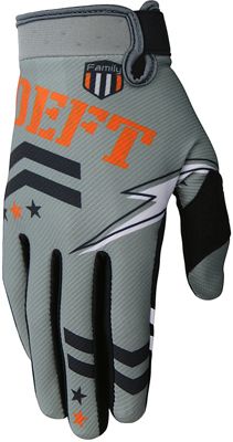 deft family Eqvlnt Badge Gloves 2019 - Gris