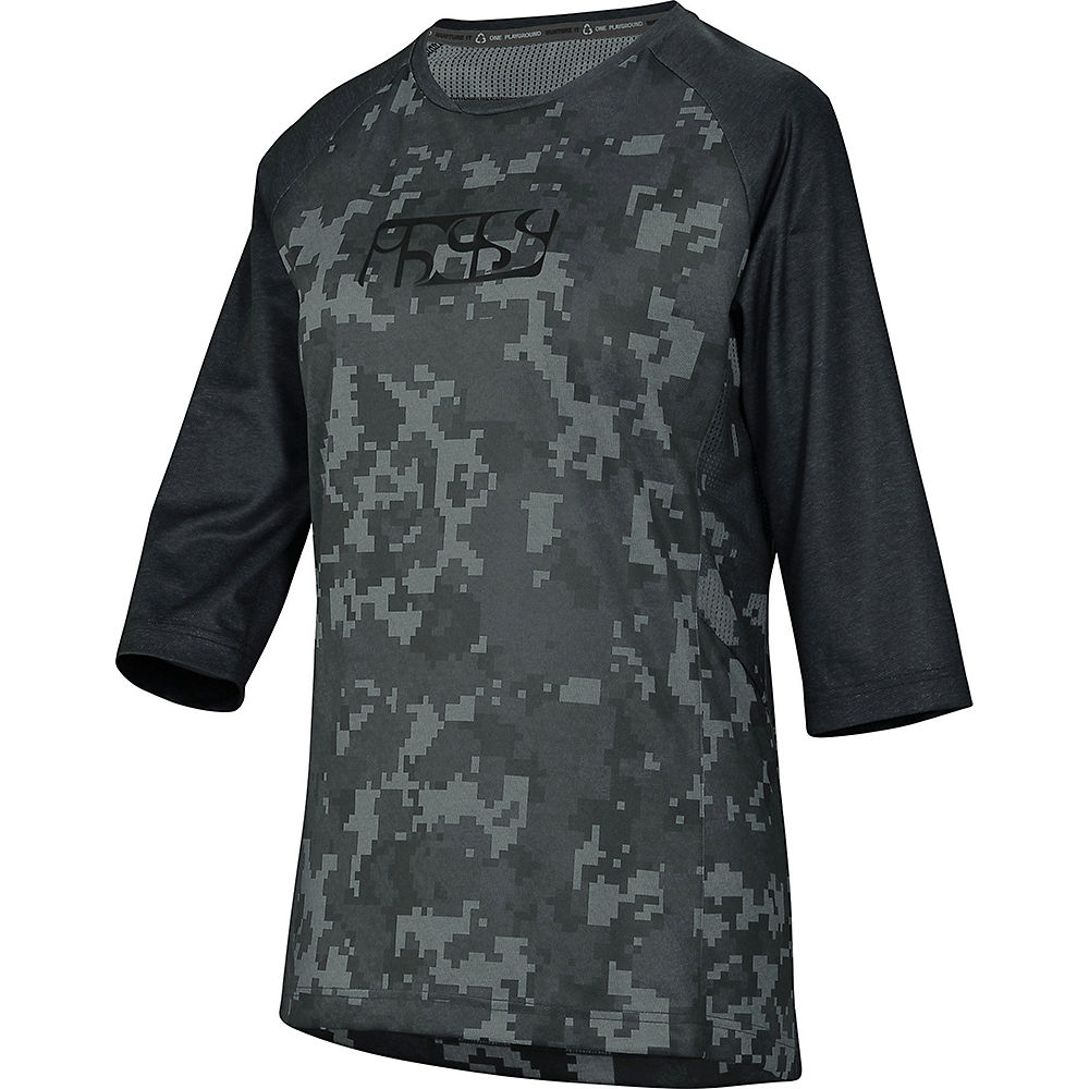 IXS Women's Carve Jersey 2019 - Noir/Camo