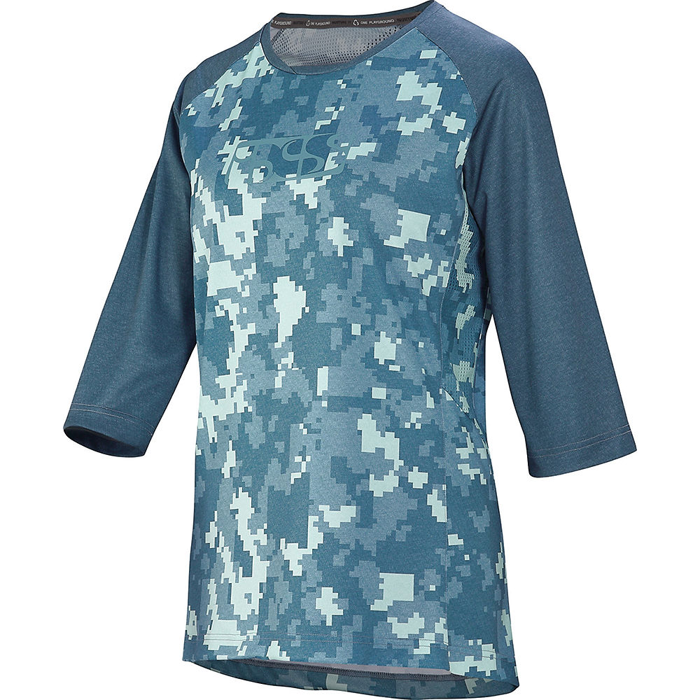 IXS Women's Carve Jersey 2019 - Marine-Camo