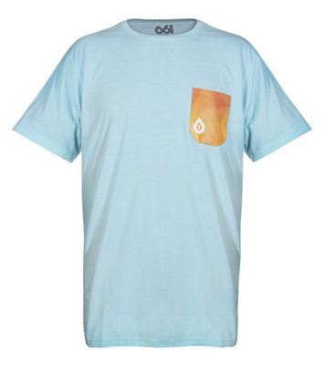 SixSixOne Geo Pocket T-Shirt 2019 - Duck Egg Blue - M