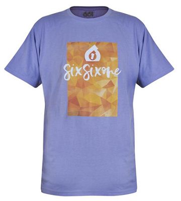 SixSixOne Script T-Shirt 2019 - Light Purple - XXL