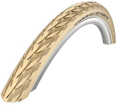 Schwalbe Delta Cruiser Plus Tyre - PunctureGuard - Crème Reflex - TwinSkin - SBC