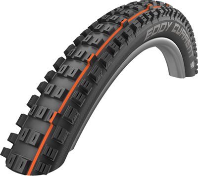 Schwalbe Eddy Current Super Gravity Front Tyre - Black - Folding Bead, Black