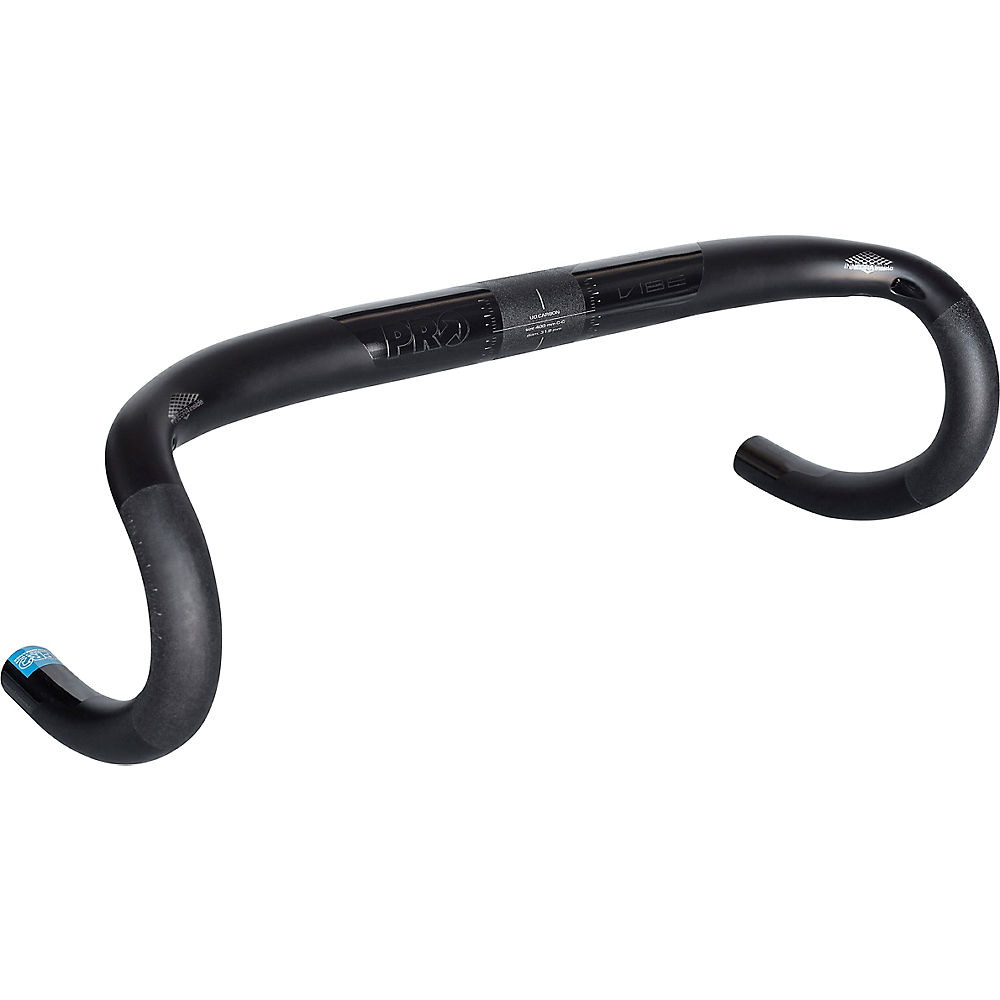 Pro Vibe Anatomic Carbon Handlebar - Noir - 31.8mm, Noir