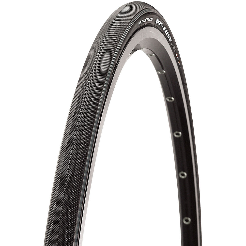 Pneu de route Maxxis Re-Fuse Kevlar 62A (souple) - Noir - 700c, Noir