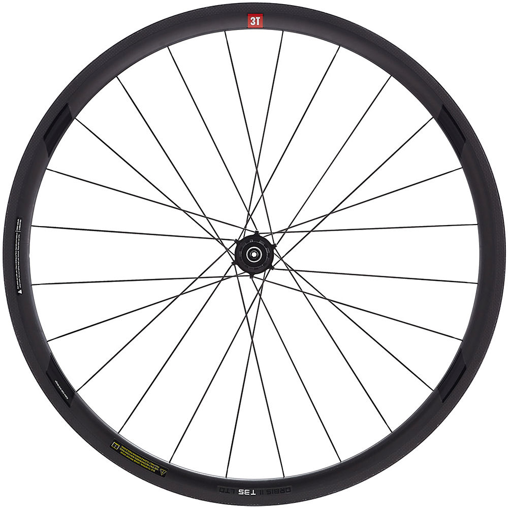 3T Orbis II T35 Ltd S Stealth Rear Wheel - Noir - Shimano, Noir