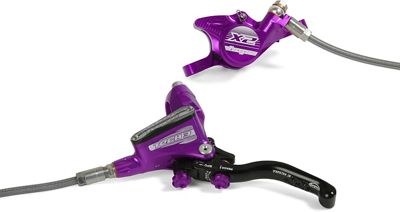 Frein à disque Hope Tech 3 X2, sans rotor - Violet - Right Hand - Rear, Violet