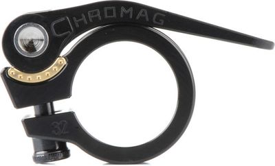 Chromag Quick Release Seatpost Clamp - Black - 35.0mm}, Black