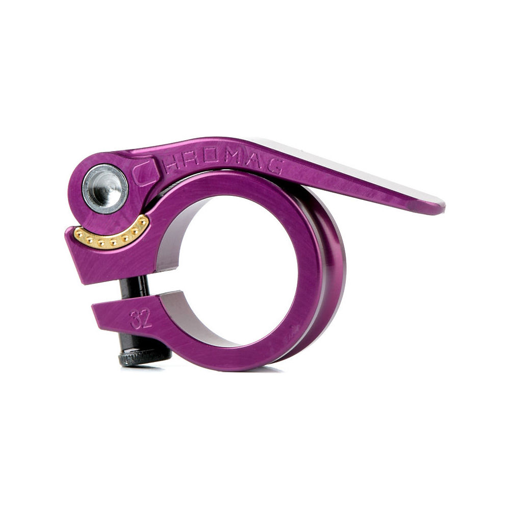 Fixation de tige de selle Chromag QR - Violet - 35.0mm