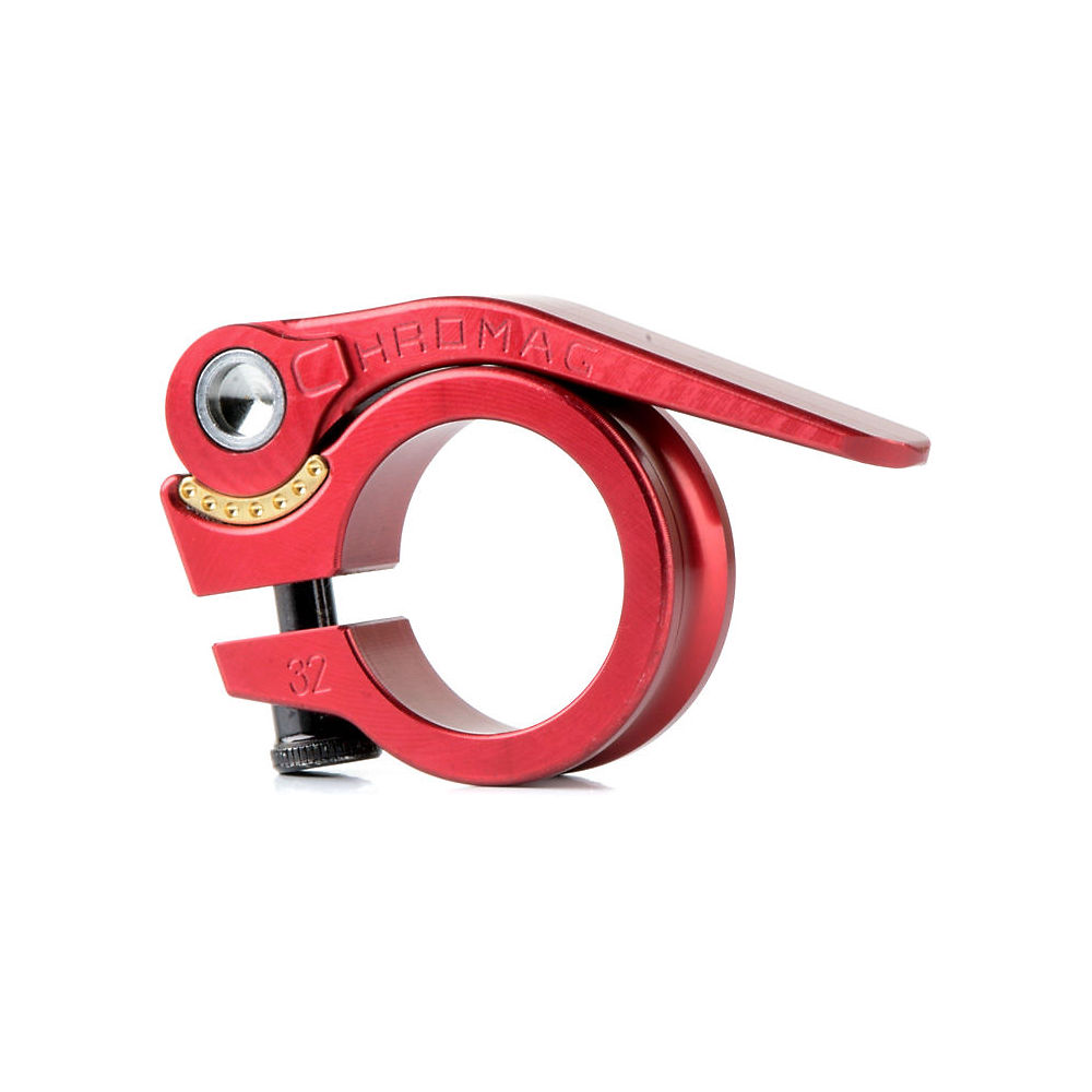 Fixation de tige de selle Chromag QR - Rouge - 32.0mm, Rouge