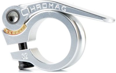 Chromag Quick Release Seatpost Clamp - Silver - 35.0mm}, Silver
