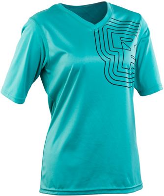 Race Face Women's Charlie SS Tech Top - Turquoise