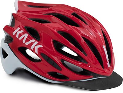 Casco Kask Mojito X Peak - rosso - bianco, rosso - bianco