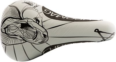 Chromag Overture Mountain Bike Saddle - grigio - 136mm Wide, grigio