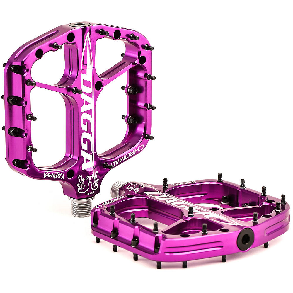 Chromag Dagga Flat Pedal - Violet, Violet