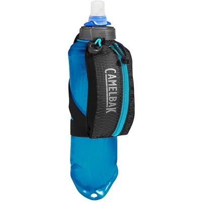 Camelbak Nano Handheld 500ml Water Bottle - Black-Atomic Blue