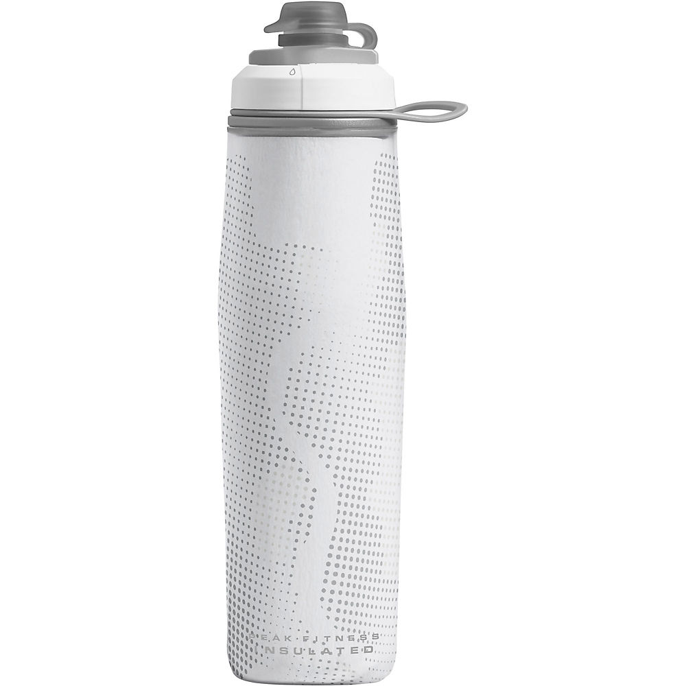 Camelbak Peak Fitness 750ml Water Bottle - white-silver