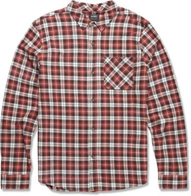 Etnies Husky LS Shirt - Bleu marine/Rouge