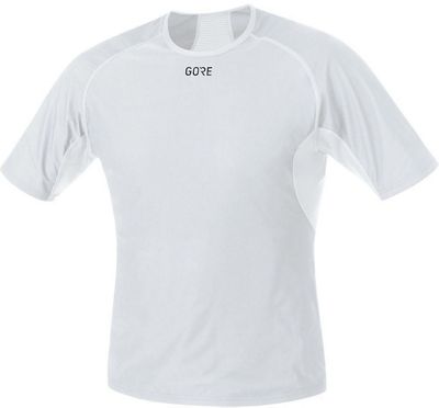 Gore Wear Windstopper Short Sleeve Base Layer - light grey-white - XL, light grey-white