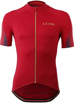 LE COL HC Hexagon Jersey - Red Hex