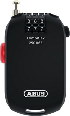 Abus Combiflex 2501 Cable Bike Lock - Black, Black