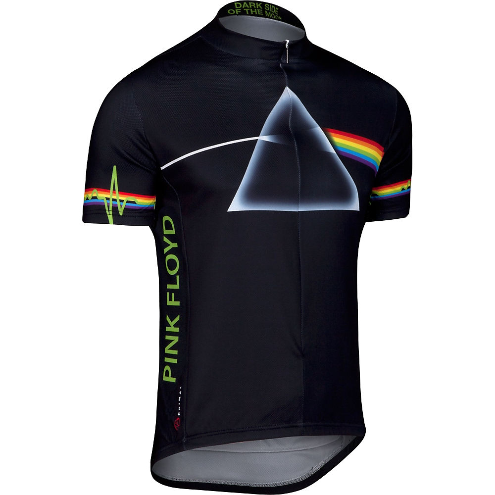 Primal Pink Floyd Dark Side Jersey - Black-White-Rainbow
