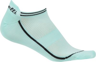 Castelli Women's Invisible Socks - Aruba Blue - S/M, Aruba Blue