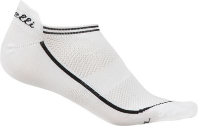 Castelli Women's Invisible Socks - White - S/M}, White